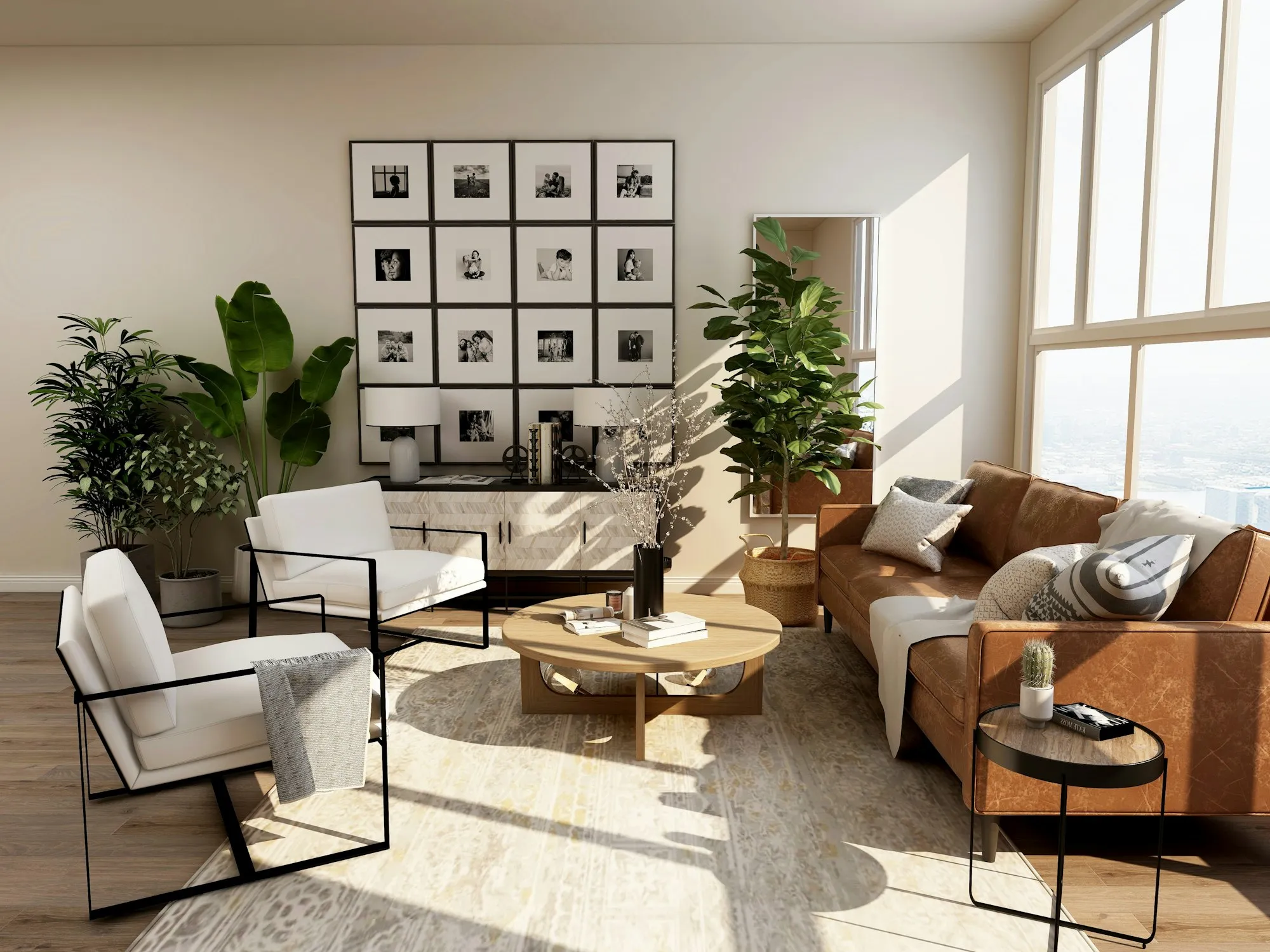 Interior vivienda de lujo Málaga